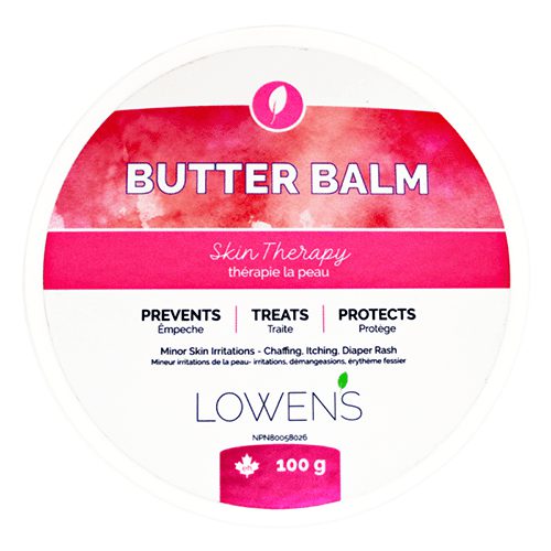 Butter Balm - All-Purpose Skin Balm - by Lowens.ca #butterbalm #skincare #allnatural #skinbalm #balm #canadiangreenbeauty