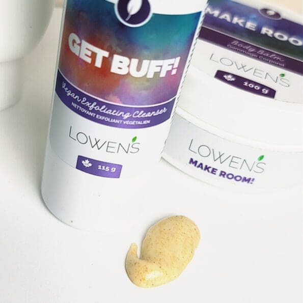 Get Buff Vegan Exfoliate - by Lowens.ca #canadiangreenbeauty