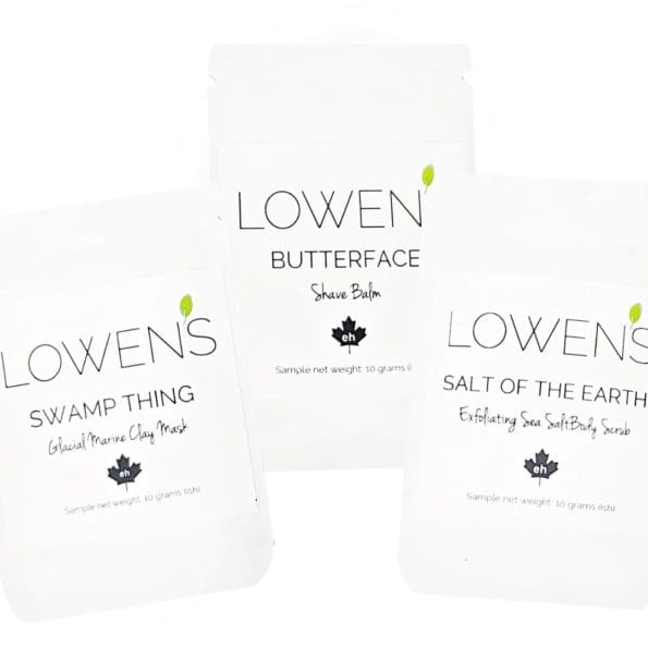 Lowen's Sample Sizes - by LOWENS.CA #canadiangreenbeauty
