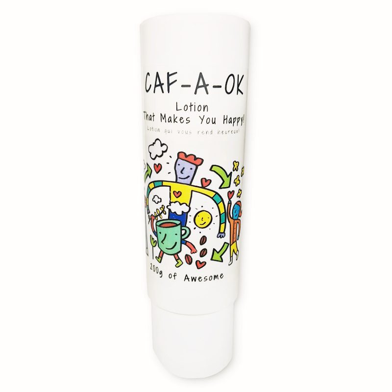 Caf-A-OK – Coffee Oil and Unrefined Cocoa Butter Lotion